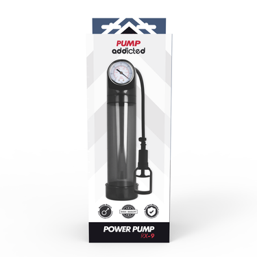 Pompa per il Pene Pump Addicted con Calibratore Professionale
